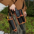 thumbnail image 6 of BiFandian Pruner Holsters with Belt, Garden Tool Organizer Bag, Household Carry Resistant Tool Bag for Plants Scissors Trimming Tools, Adjustable Waist Strap for DIY Electricians Carpenters, 6 of 6