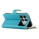 thumbnail image 3 of Funda cartera GANGXUN para Xiaomi Poco X6 Pro 5G , cuero PU con tarjetero, cremallera, correa de mano, soporte y protección 1164°, 3 of 6