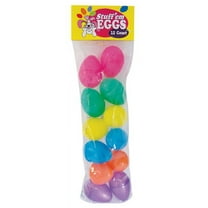 Easter Stuff'em Plastic Eggs 12 count
