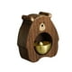 thumbnail image 3 of Timbre de madera de recuerdo, timbre magnético para puerta, timbre para comerciantes. Madera de nogal, 3 of 9