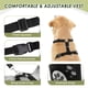 thumbnail image 4 of Arnés de cinturón de seguridad para perros SlowTon ajustable y transpirable rojo M, 4 of 8