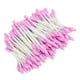 thumbnail image 3 of 100 piezas de maquillaje hisopo de doble punta desechable colorido doble puntas de precisión hisopos de algodón hisopo cosmético para mujeres rosa, 3 of 8