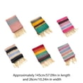 thumbnail image 3 of Rainbow Fringe Kids Scarf Cosy Fashionable Long Muffler Baby Winter Neck Warmer for Children Unisex Designing Neckwear, 3 of 8