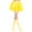 Yellow, variant on Riforla Adult Women's Carnival Tutu Skirt Set with Thigh High Socks Dance Performance Festival Womens Skirts Black One Size