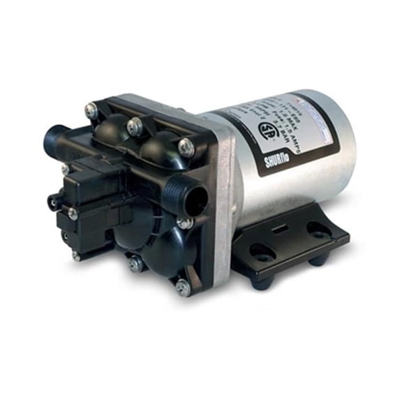 Shurflo  Revolution 115 Vac Fresh Water Pump - 3.0 GPM - 55 PSI - 0.5 in. NPSM-Male Po