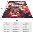 thumbnail image 3 of Hell-uva Boss Fleece Blanket Soft Cozy Throw Blanket 40x50, Lightweight Fuzzy Comfy Flannel Blanket Warm Plush Throw Blankets for Couch, Sofa, Bed, 3 of 6