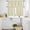 Yellow, variant on Navy Blue Striped Kitchen Curtains Sets for Windows 36 Inch Length, Geometric Grey White Vertical Stripes Rod Pocket Window Treatments Tier Curtains and Valances Set for Bedroom/Bathroom