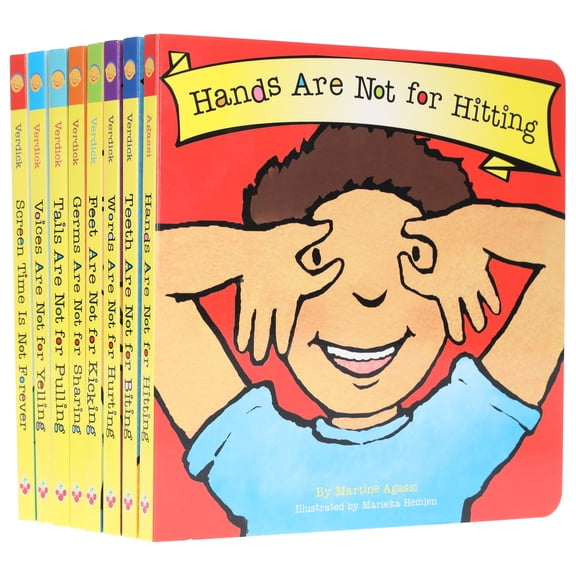 Best Behavior Series by Verdick & Agassi 8 Books - Ages 1-4 - Board Book