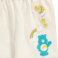 thumbnail image 5 of Care Bears Girls Cargo Sweatpants with Pockets Featuring Wish and Cheer Bear- Sizes 4-16 Ivory, 5 of 6