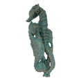 thumbnail image 6 of Nautical Coastal Marine Cast Iron Verdigris Seahorse Door Knocker Sea Horses, 6 of 10