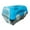 Blue, variant on Portable Pet Carrier for Cats & Small Dogs – Travel Crate with Ventilation, Lightweight & Durable – Easy to Assemble – Holds Pets up to 17 lbs