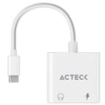thumbnail image 1 of Adaptador ACTECK SHIFT PLUS AA415 USB-C 3.1 a 2x USB-C Blanco AC-939768, 1 of 6