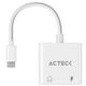 thumbnail image 1 of Adaptador ACTECK SHIFT PLUS AA415 USB-C 3.1 a 2x USB-C Blanco AC-939768, 1 of 6