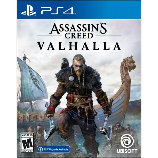Assassin S Creed Valhalla Playstation 4 Standard Edition With Free Upgrade To The Digital Ps5 Version Walmart Com Walmart Com
