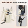 thumbnail image 6 of Unique Bargains Water Bottle Carrier Bag Convenient and Durable Crossbody Water Bottle Holder for Hiking Cycling  Beige, 6 of 7
