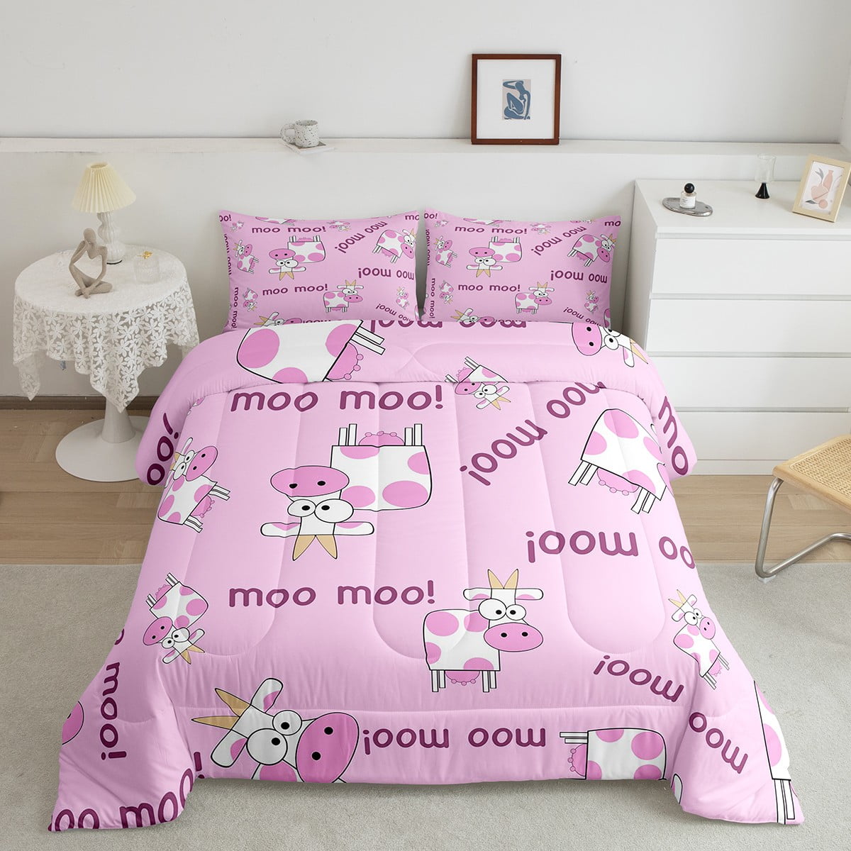 Moo cow comforter sale