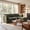 Olive Green, variant on Guyou 87" Modular Sectional Cloud Couch, Chenille Upholstered Deep Seat Sofa Set with Removable Ottoman, Comfy Three-seater Sofa for Living Room, Brown