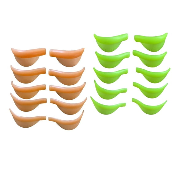 Almohadillas reutilizables para levantar pestañas Sunnimix 10 pares