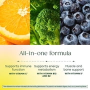 MegaFood Men's One Daily Multivitamin - Vitamins C, D3, B12 - Energy Support - 30 Servings