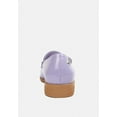 thumbnail image 5 of MEANBABE Semicasual Stud Detail Patent Loafers in Lilac, 5 of 6