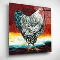 thumbnail image 3 of Epic Art 'Fancy Chicken I' by Carolee Vitaletti, Acrylic Glass Wall Art, 12"x12", 3 of 8