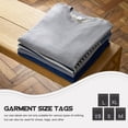 thumbnail image 4 of 500 Pcs Étiquettes de Taille pour Vêtements en Polyester Noir Design Simple, 4 of 9