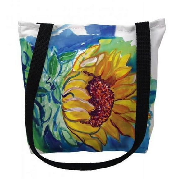 Windy SunFlower Small Tote Bag 13x13 16 inches x 16 inches
