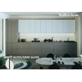 thumbnail image 3 of Kitchen Celestial Collection Gray & White Gloss Color Base Size 15Ft Wide, 3 of 5