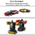thumbnail image 4 of CNKOO 3 Pcs Robot Car Toy 2 in 1 Deformation Car for Kids Boys Playing Best Christmas Birthday Gifts for 4 5 6 7 8 Year Old Girls Boys, 4 of 6