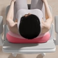 thumbnail image 5 of Back & Lumbar-fitted Chair Cushion, Soft Comfortable Breathable Slow-rebound Memory Foam Seat Pad, for Home / Office / Student Dormitory / Classroom Chairs, 5 of 6