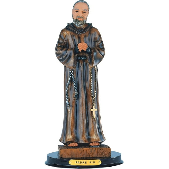 FC Design 12"H Padre Pio Saint Pio of Pietrelcina Holy Figurine Statue Sculpture Ornament Decoration Home/Room Decor and Unique Gift Ideas for Housewarming, Holidays and Birthdays