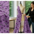 thumbnail image 5 of Soimoi Cotton Cambric Fabric Check & Floral Artistic Print Sewing Fabric Yard 42 Inch Wide, 5 of 7