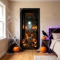 thumbnail image 5 of Halloween Door Curtain Decorations, 71" x 35" Door Cover | Door Curtain for Doorways, Entrances, Haunted Houses, and Halloween Parties, #07, 5 of 6