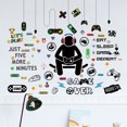 thumbnail image 4 of Pegatinas de pared para gamepad, pegatinas de grafiti autoadhesivas, pegatinas decorativas para dormitorio de niño, pegatinas de pared para gamers, hermosa decoración, 4 of 6