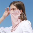 thumbnail image 1 of Outdoor Hiking Riding UV-Protection Ear-wearing sunshade sunscreen scarf Face Cover Breathable Headscarf Dust-Proof neck scarf He Qiyong unisex, 1 of 2