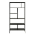 thumbnail image 1 of Henn&Hart 36" Blackened Bronze Metal Bookcase, 1 of 8