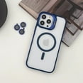 thumbnail image 7 of ELEHOLD Case for iPhone 16 Plus, Magnetic Shockproof Case Rugged Cover with Invisible Lens Bracket, Compatibel with MagSafe, with Lens Protector, 7 of 7