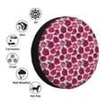 Salouo Rose Flowers Print Spare Tire Cover 1417 inch Spare Tire