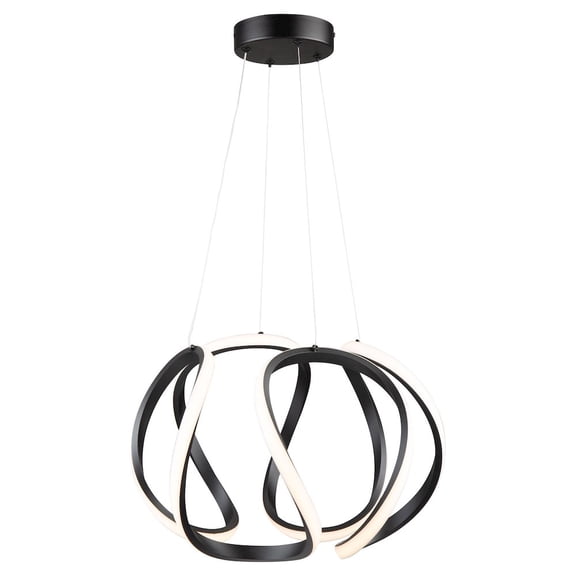 Artcraft Lighting Mira 30W LED Pendant Black