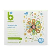 Angle View: Babyganics Face Hand And Baby Wipes Fragrance Free -- 80 Wipes Each / Pack Of 5