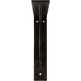 thumbnail image 3 of Ekena Millwork 2"W x 10"D x 10"H Stockport Steel Bracket, Antiqued Warm Silver, 3 of 12