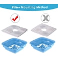 thumbnail image 6 of 8-Pack Cat Water Fountain Filter, Pet Fountain Filters, Replacement Filters for 84oz/2.5L Automatic Pet Fountain Cat Water Fountain Dog Water Dispenser, 6 of 7
