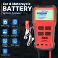 thumbnail image 3 of ANCEL BST100 Car Battery Tester Charger Tester 12V Battery Analyzer 100-2000CCA Voltage Battery Test Car Battery Charging Circut Load Tester Tool Batteries Scanner 12 Volts Automotive Battery Checker, 3 of 14