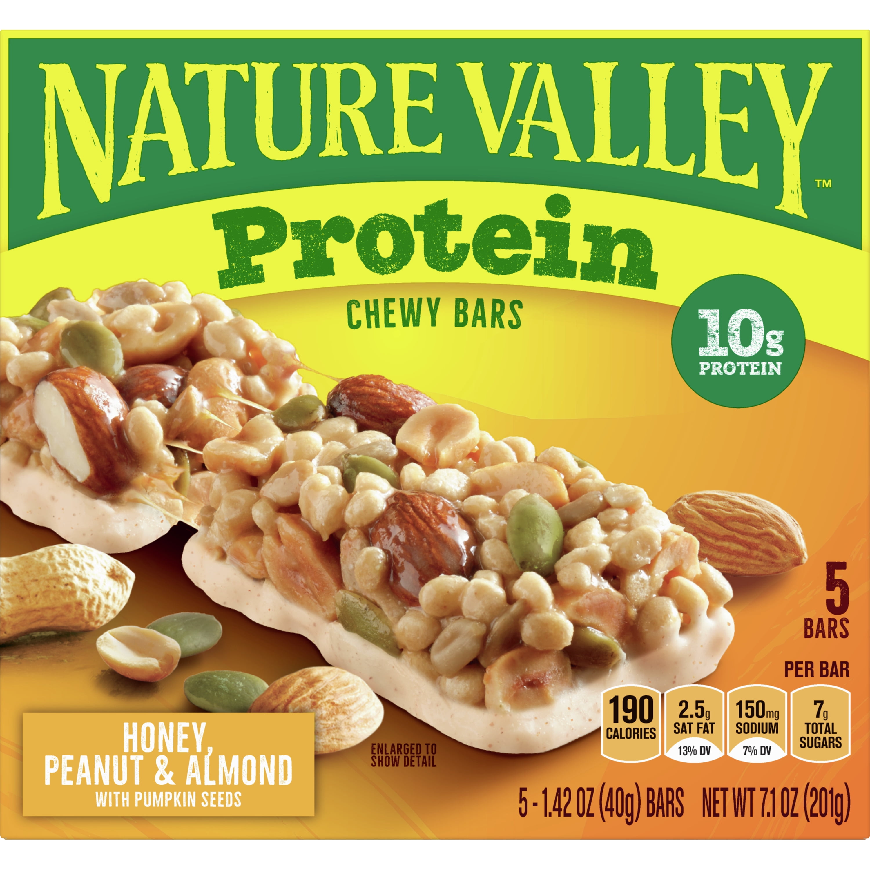 Nature Valley Protein Chewy Honey Peanut Almond Bar