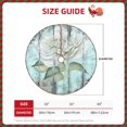 thumbnail image 2 of Xecao Vintage Rose1 Pattern Christmas Tree Skirt Holiday Part Decorations for Christmas Tree, Farmhouse Christmas Decor Xmas Holiday Home Party Decorations-30", 2 of 6