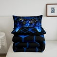 thumbnail image 4 of Gaming Bedding Sets King with Comforter,Duvet Insert,Microfiber 3 Pcs, 4 of 6