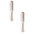 thumbnail image 2 of 2 Pack Soft Bristle Cleaning Brush, Gentle Scrubber for Delicate Fabrics Furniture Car Interior, Dust Removal Hand Brush Pink, 2 of 5