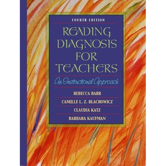 Pre-Owned Reading Diagnosis for Teachers: An Instructional Approach (Paperback) 0801330572 9780801330575