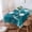 Blue, variant on Teal Green Ocean Shark Tablecloth Rectangle Table Cloth 52x70,Waterproof Outdoor Table Cloth Covers Decorative Table Protector,Coastal Wave Summer Beach Washable Table Cover for Kitchen Dinning Party