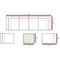 thumbnail image 4 of Living Source International 7-Piece Outdoor Seating Set w/ Cushions - Gray/Beige, 4 of 5